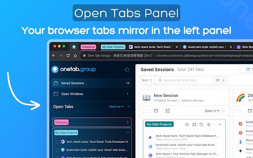 One Tab Group - Tab/Tab Group Manager