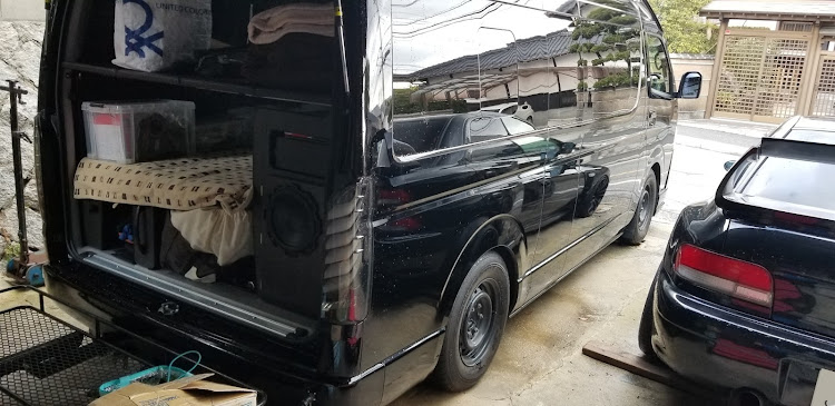 ハイエース スーパーロングのスパロン・SLOC・SUPERLONGOWNERSCLUB・キャンパー特装車・純水洗車に関するカスタム事例の投稿画像2枚目