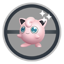 Jigglypuff — ikona błyszczenia włączona