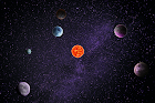 Solar System #4595 - Kalliope Galaxy