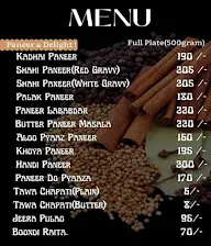 Punjabi Express menu 1