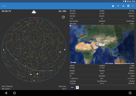 ISS Detector Satellite Tracker