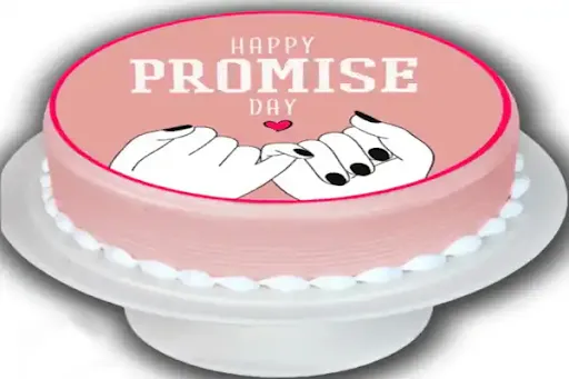 Happy Promise Day Cake