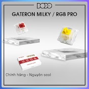 Switch Gateron Milky Pro Yellow Red Gateron Rgb Pro Công Tắc Bàn Phím Switch Gateron Yellow Red Black Brown Dodo Gear