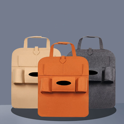 Title 6, Car Storage Bag Felt Seat Back Long Large Keep ...