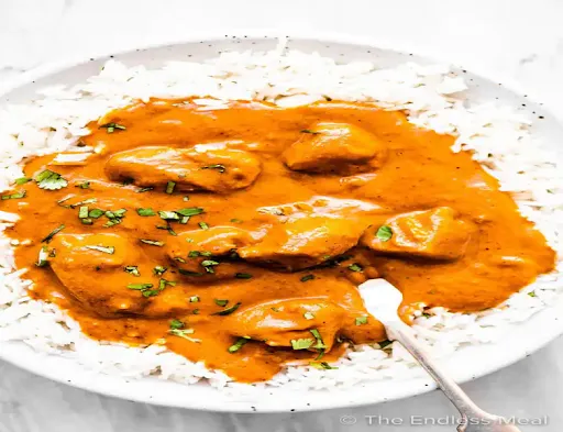 Butter Chicken With Jeera Rice