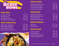 Gobblers Rolls & Bowls menu 2