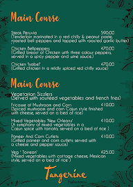 Tangerine Restaurant menu 6