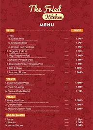 The Fried Kitchen menu 1