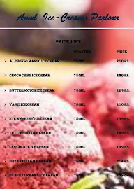 Amul Ice Creams Parlour N Beverages menu 2