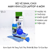 Bộ Vệ Sinh, Chùi Màn Hình Lcd Laptop 4 Món