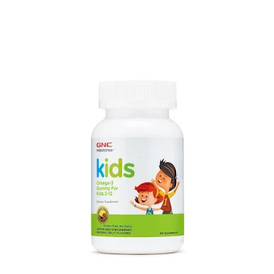 GNC INTL Kids Omega 3 Gummy Gummies - 60s