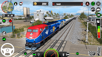 Train Driving Euro Train Games Screenshot