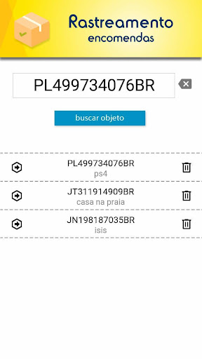 Rastreamento - Encomendas - v1.94