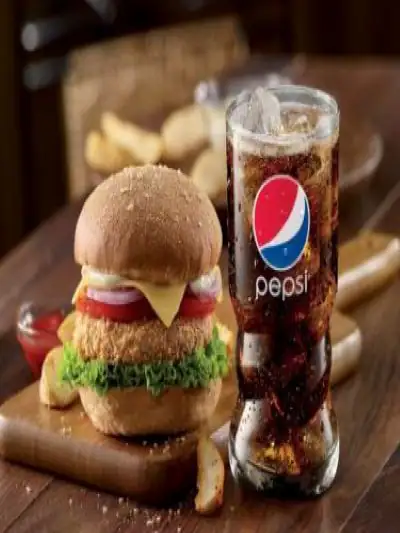 Paneer Burger + Fries Small (salt And Pepper)+ Pepsi (250ml)