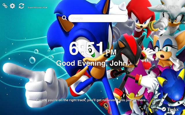 Sonic the Hedgehog Wallpapers & HD New Tab