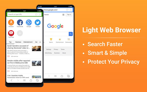 Screenshot Web Browser - Fast & Private