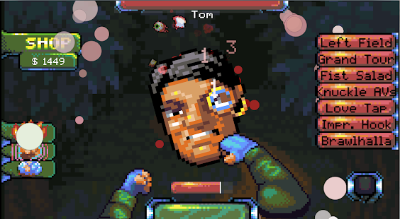 Beat up the face! A free Android game You wail on a face, coins come out.