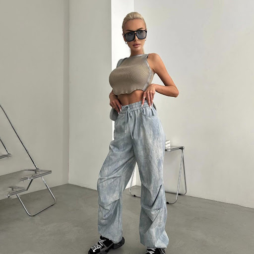 Title 6, Summer Casual Wide-leg Straight Pants for Women...