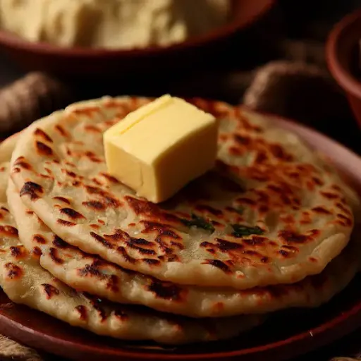 Peri Peri Aloo Paratha