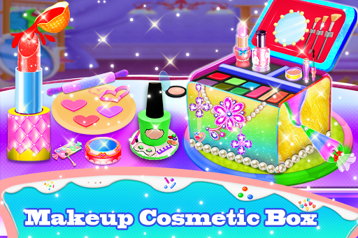 Makeup kit cakes : cosmetic box makeup cake games - v1.0.7