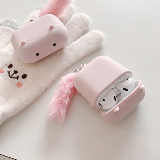Title 4, Cute Baby Pig Protective Cover Cartoon Bluetoot...