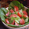 Thumbnail For Bonnie's Romaine Salad With Lemon Garlic Dressing