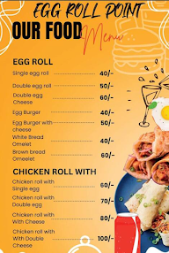 Egg Roll Point menu 1