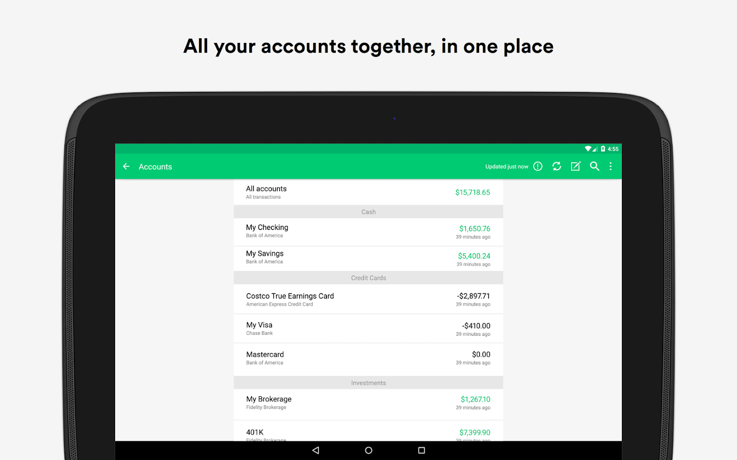 Mint Budget, Bills, Finance Android Apps on Google Play