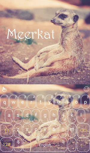 Cute Meerkat Keyboard Theme