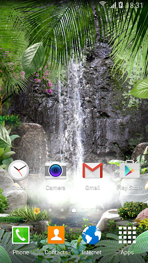 3D Waterfall Live Wallpaper