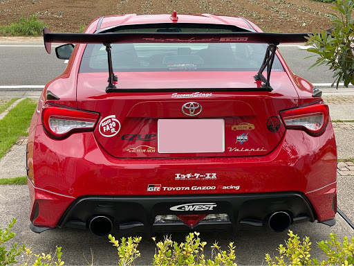 86 Zn6のナイスケツ ステッカー貼り貼り 愛車紹介 かっこいい おしゃれステッカーに関するカスタム メンテナンスの投稿画像 車のカスタム情報はcartune