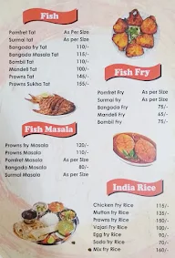 Asha Lunch Home menu 3