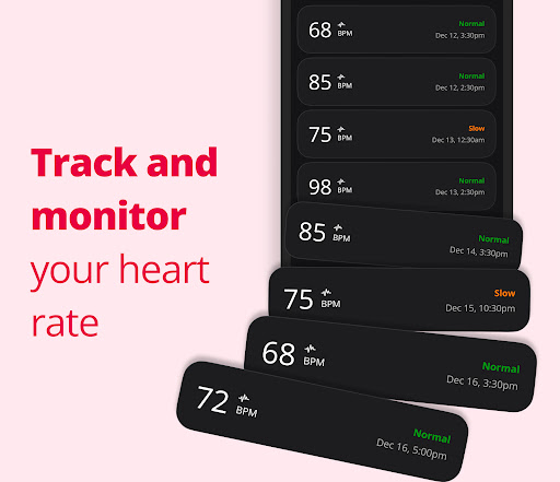 Screenshot Heart Rate Monitor・Pulse Rate