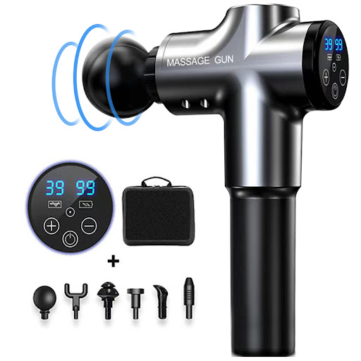 Title 5, Multifunctional Electric Fascia Muscle Massager...