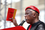 EFF leader Julius Malema.