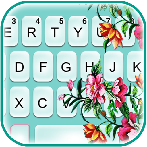 Summer Time Flowers Keyboard Theme