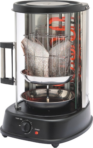 Title 4, Home Electric Rotisserie Chicken Grill Indoor S...