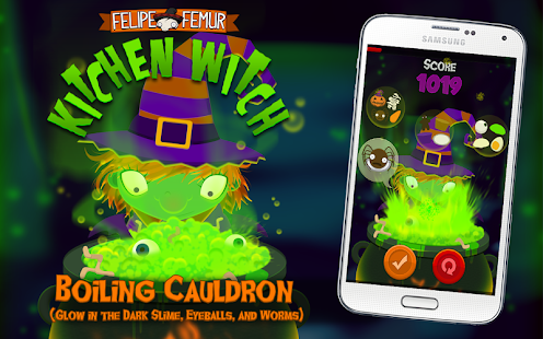 Kitchen Witch: Halloween Cooking Game Screenshot