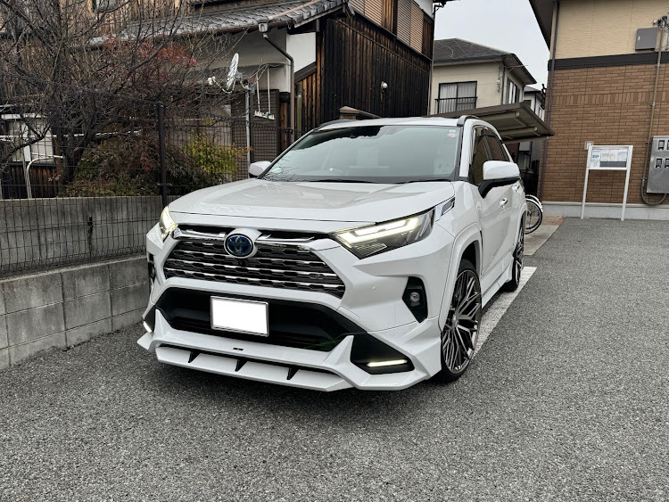 RAV4のRAV4・ラブフォー・DIY・22インチに関するカスタム事例の投稿画像1枚目