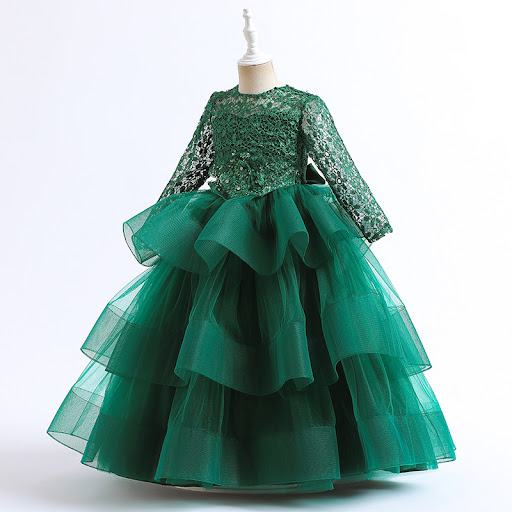 Title 5, New Western-style Long-sleeved Sequin Children...