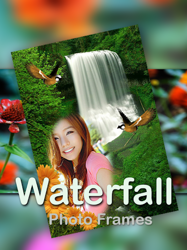 Waterfall Photo Frame Pic Art