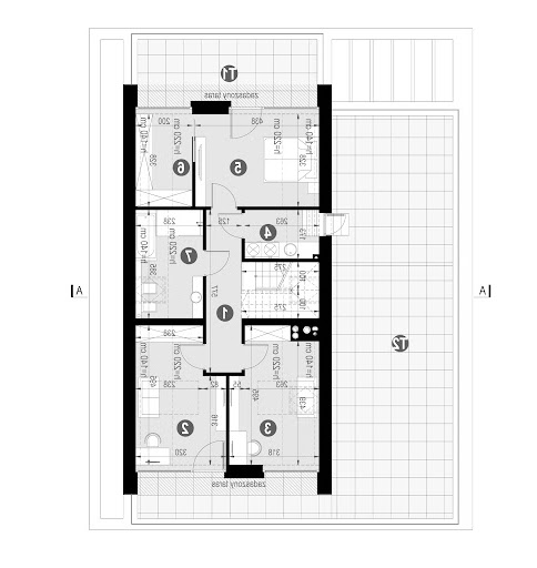 BrickHouse 794 w1 - Rzut poddasza