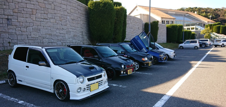 アルトワークスの最高の天気・オフ会・22アルト・ドライブ・医療従事者にエールをに関するカスタム事例の投稿画像1枚目