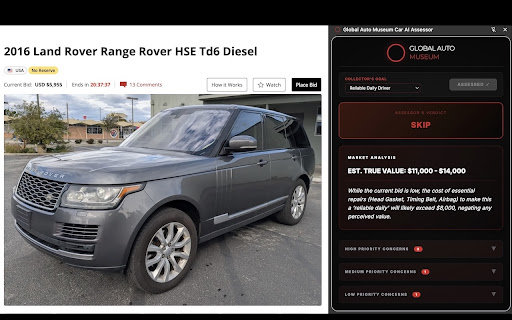 GRIP: Auction Audit & Buyer Guide screenshot 3