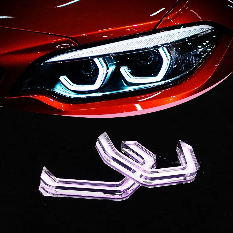 Title 4, Crystal Angel Eye RGB Bluetooth voor BMW 335i F...