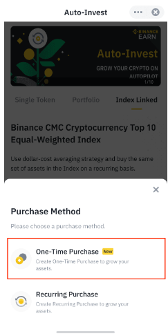 New Binance feature: earn passive income with an index-linked plan 1