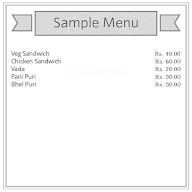 Chennai Chaat Corner menu 1