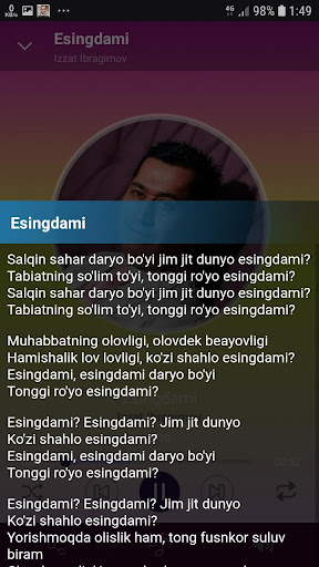 Izzat Ibragimov qoshiqlari