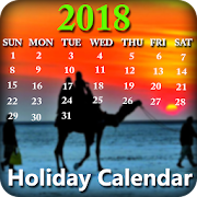 Holiday Calendar 2018 - India  Icon